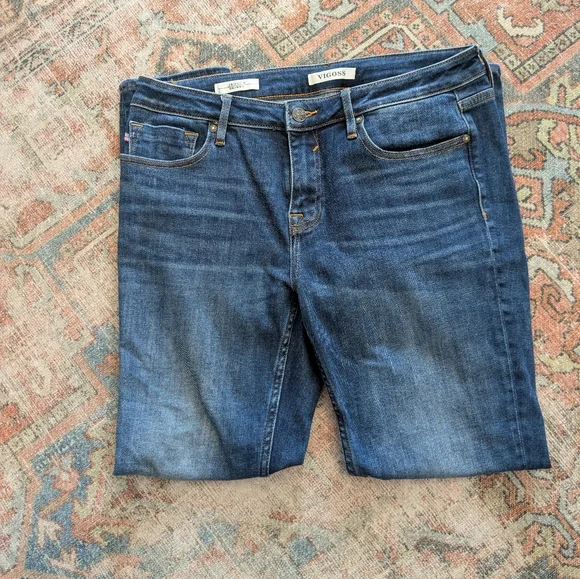 Vigoss Blue Skinny Jeans Size 30 - Picture 2 of 6